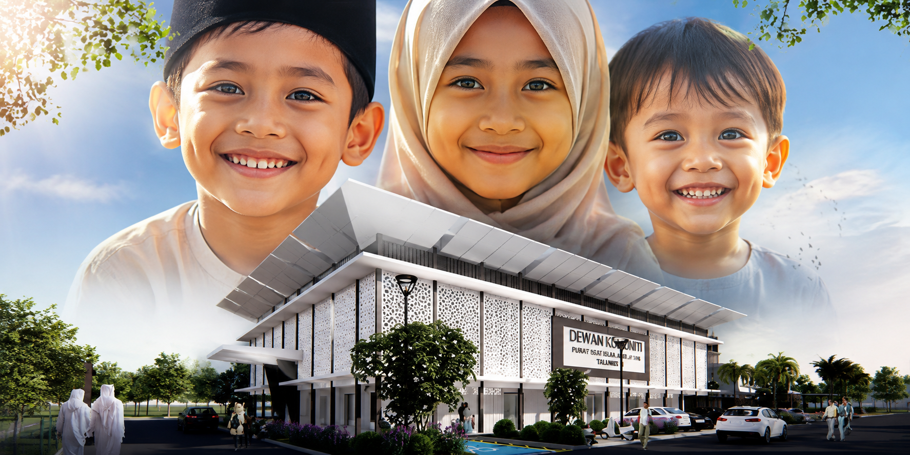 Infak dana operasi kompleks anak yatim pulau indah
